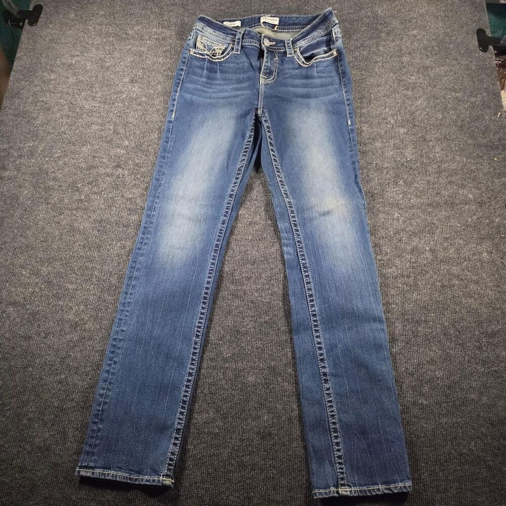 Vigoss Women's Blue and Navy Jeans